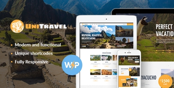 Travel Agency & Tourism WordPress Theme