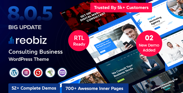 Consulting Business WordPress Theme