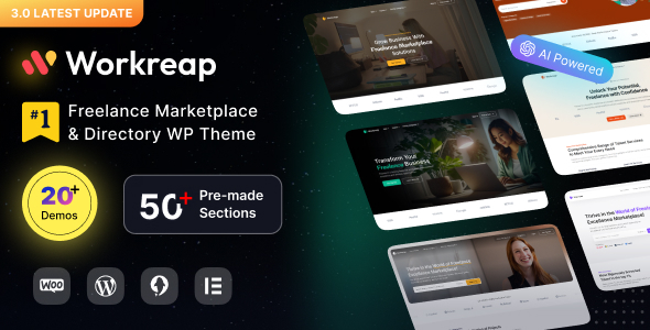 Freelance Marketplace WordPress Theme