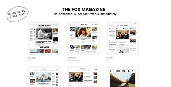 news & blog wordpress theme