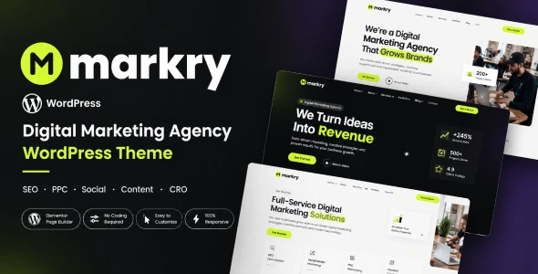 marrky - SEO & digital marketing wordpress theme